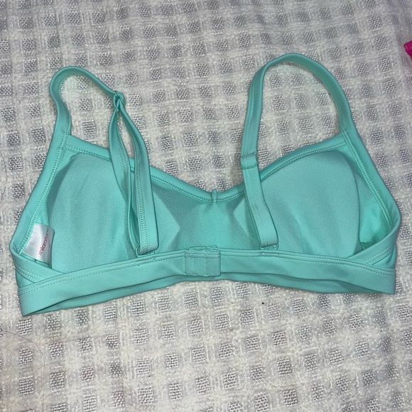 Teal Target bikini top - Picture 2 of 3